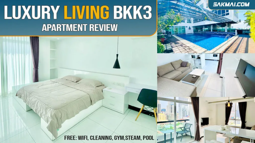 PTH Modern Apartment Review- Best Value Serviced Living in BKK3