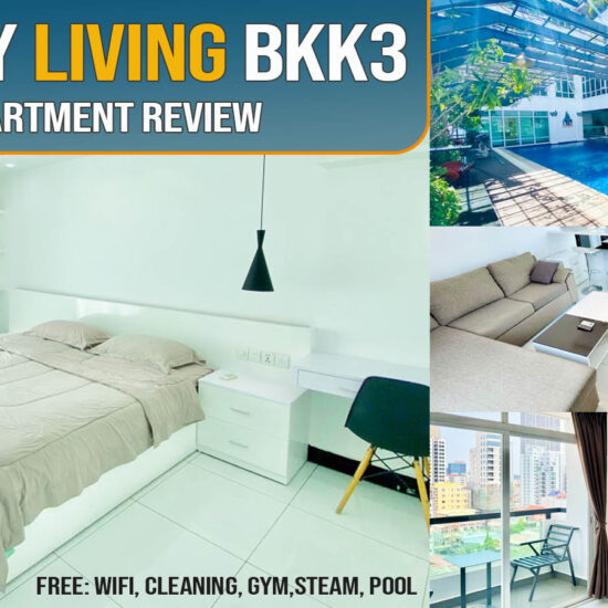 PTH Modern Apartment Review- Best Value Serviced Living in BKK3