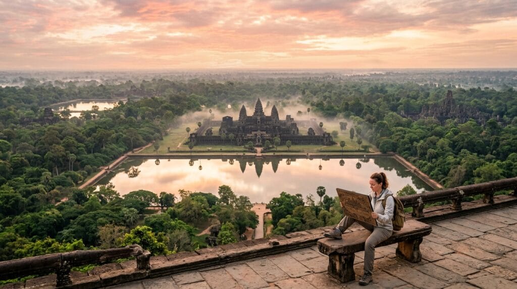 Angkor is an Empire, Not a Single Temple (Scale & Planning)