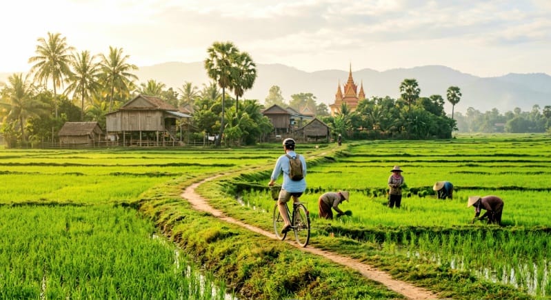 Discover Cambodia's Countryside - sakmai