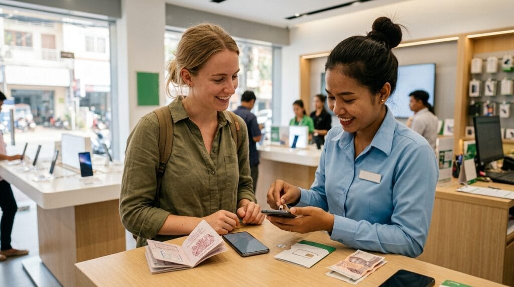 Get a Cambodian SIM Card