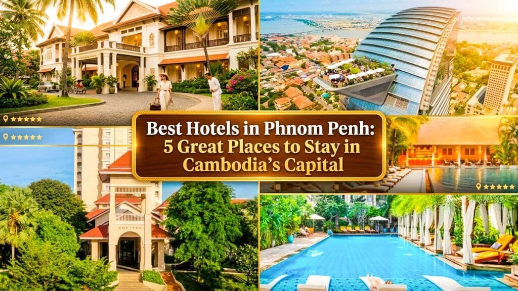 Best Hotels in Phnom Penh: 5 Great Places to Stay in Cambodia Capital