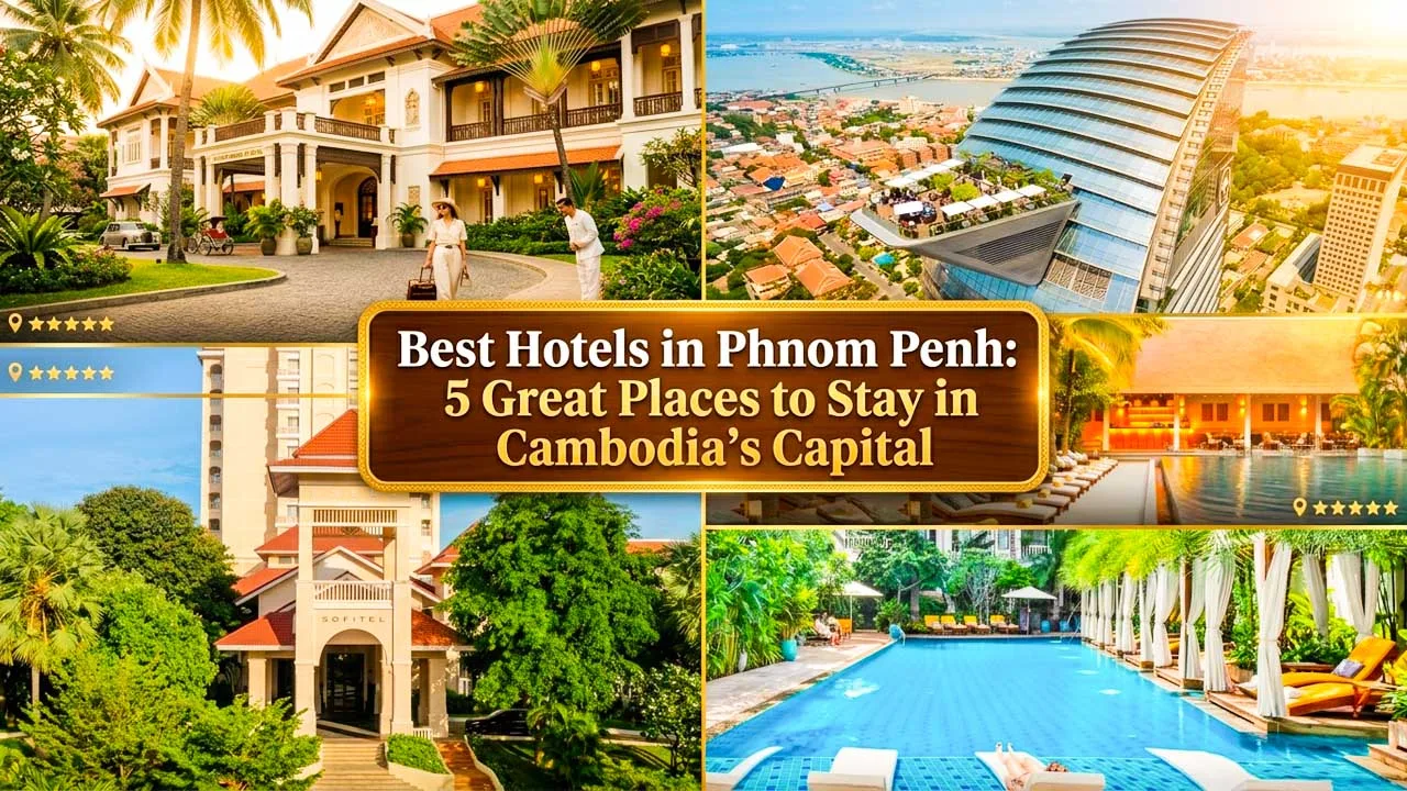 Best Hotels in Phnom Penh: 5 Great Places to Stay in Cambodia Capital
