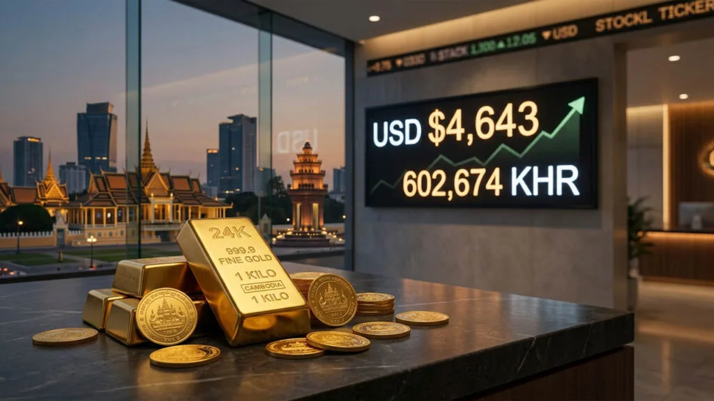 Cambodia Gold Price Weekly Update – August 24, 2026